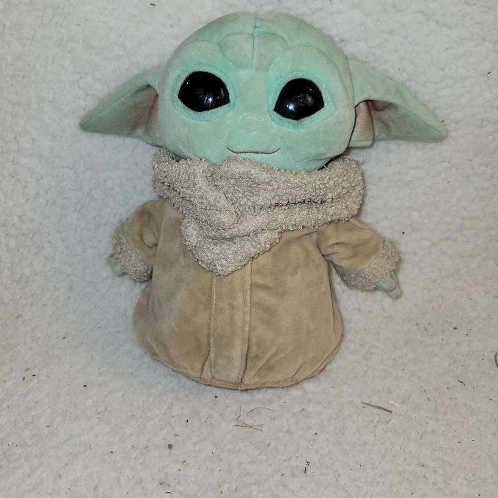 Star Wars Grogu Baby Yoda Plush The Child‎ Soft Toy Disney Lucasfilm